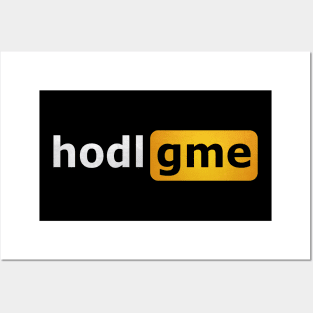 hodl GME Posters and Art